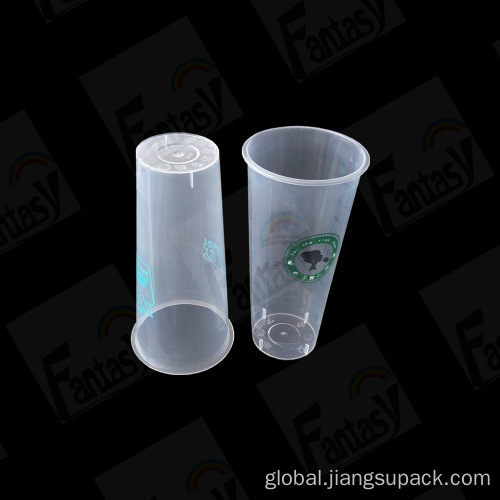 Disposable Packaging Cup Disposable packaging Cup Plastic Injection Bubble Tea Cup Supplier